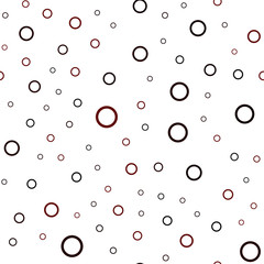 Dark Red vector seamless cover with spots.