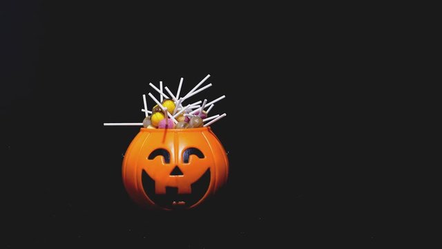 Candy for Halloween day footage background collection