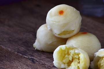 Spring Roll pastry with nuts delicious in sweet