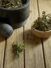 Rosemary and oregano Leaves dried