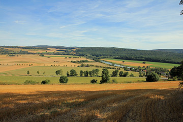 Unterwegs an der Weser zwischen Polle und Bodenwerder
