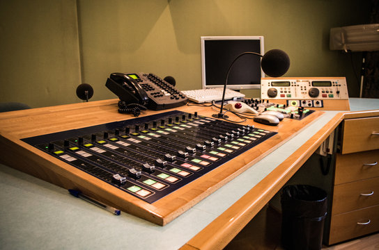 mesa de radio