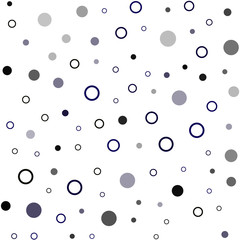 Dark Blue, Red vector seamless backdrop with dots.