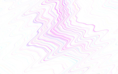 Light Green vector cover with stright stripes.