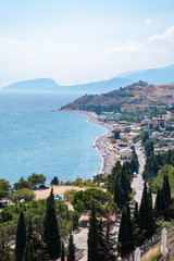 Panorama of the Solnechnogorskoe, Crimea
