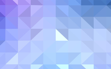 Light Pink, Yellow vector polygonal template.