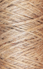 Texture natural rope twine thread background