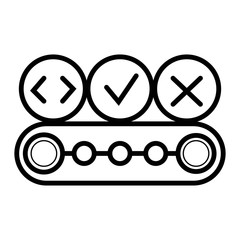 Conveyor Belt Icon