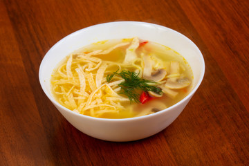 Soup Ramen with chicken