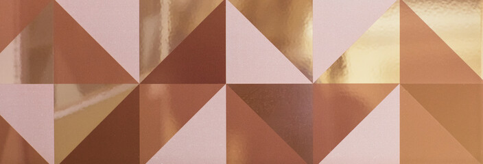 ceramic tile, abstract mosaic ornamental geometric pattern