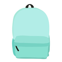 vector, isolated, backpack