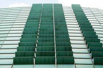 Fototapeta premium Low Angle View of Modern Building against Sky @Nordic Embassies in Berlin, Germany