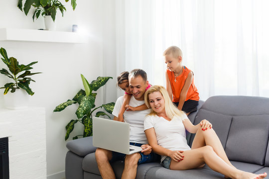 Family Spending Time Together At Home