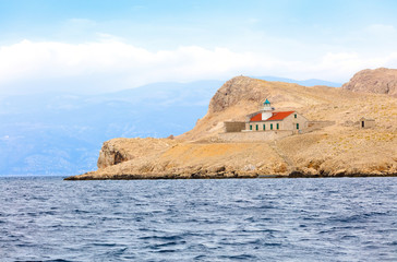 Chorwacja Wyspa Pryvić Latarnia Morska © Wojciech Lisiński