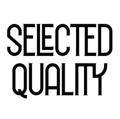 selected quality label