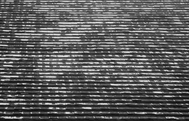 Ancient tile roof texture