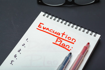 Emergency evacuation plan