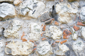 Background with the image of stone wall