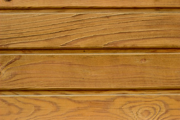 Yellow wooden planks wall background 