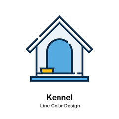 Kennel Line Color Icon