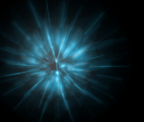 Obraz premium Abstract blue background