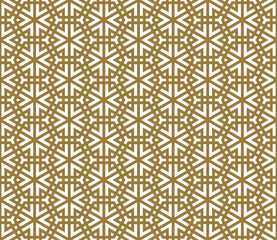 Seamless pattern based on Japanese ornament Kumiko