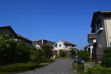 Residential Area of Greater Tokyo Area, Japan