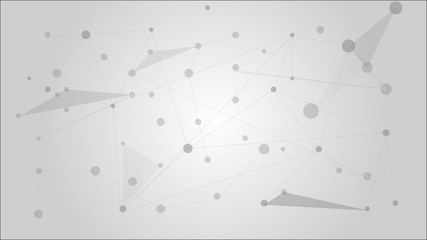 Network color technology communication background. Communication social mesh. Network polygonal background. Vector illustration.