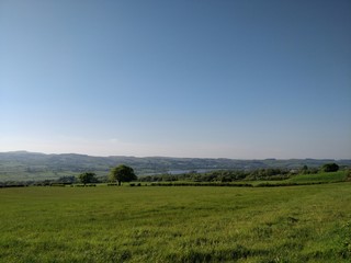 Fototapeta premium Ayrshire Scotland countryside
