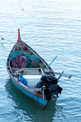 Obraz premium local fishing boats