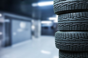 Tires objects on background © BillionPhotos.com