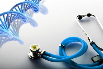Stethoscope equipment object and illustration