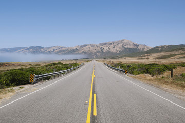 Road to San Francisco, California