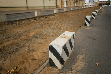 road works - signs - safe driving