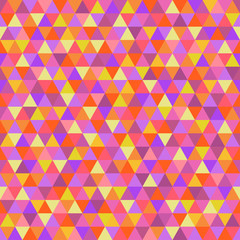 Seamless triangle pattern. Geometric wallpaper of the surface. Unique background. Doodle for design. Print for flyers, posters, t-shirts and textiles