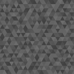 Obraz premium Seamless triangle pattern. Mosaic wallpaper. Tile background. Print for banners, posters, t-shirts and textiles. Unique texture. Doodle for design and work