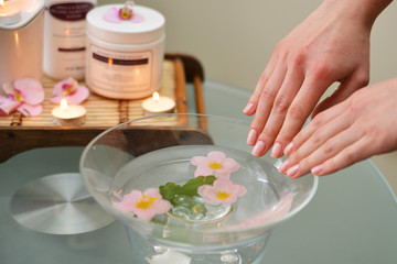hand care spa manicure