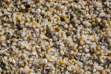 Small smooth pebbles