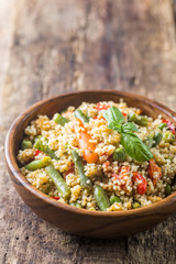 Delicious vegetarian couscous