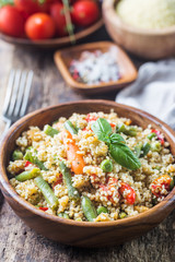 Delicious vegetarian couscous