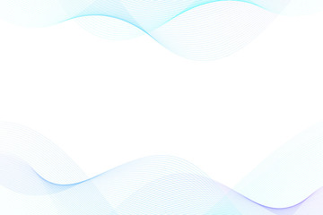 Abstract wave background. Geometric template for your design brochure, flyer, report, website, banner. Vector illustration.