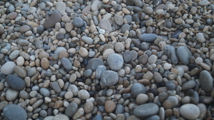 Collage de piedras