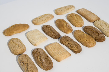 Fototapeta na wymiar biscotti artigianali per la prima colazione