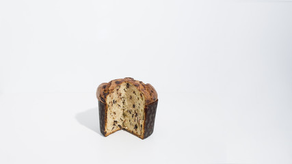 panettone artigianale in una pasticceria