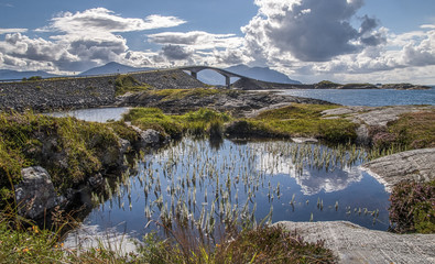 The Atlantic ocean road, Norway