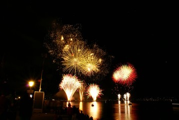 Feuerwerk Bodensee