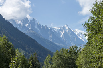Chamonix valley