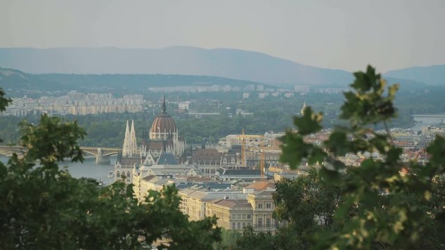 View on Hungarian Parliament