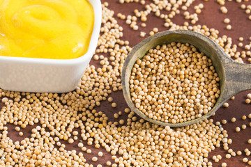 Yellow mustard - Sinapis alba.