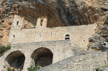 The hermitage of St. Cataldo is located at the foot of the mountain near Cottanello. It dates back to the tenth century and was a refuge for the Benedictine monks. 